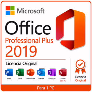 Licencia Microsoft Office Professional Plus 2019 (OEM)